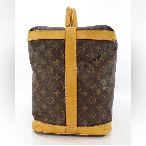 Louis Vuitton Brown and Tan Monogram Tote - Picture 4 of 16
